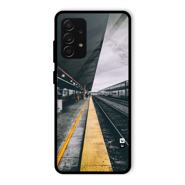 Railway Track Glass Back Case for Galaxy A53 5G