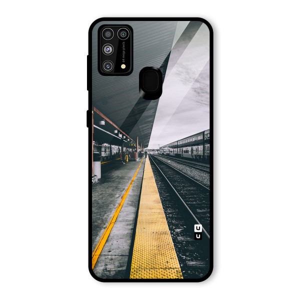 Railway Track Glass Back Case for Galaxy F41