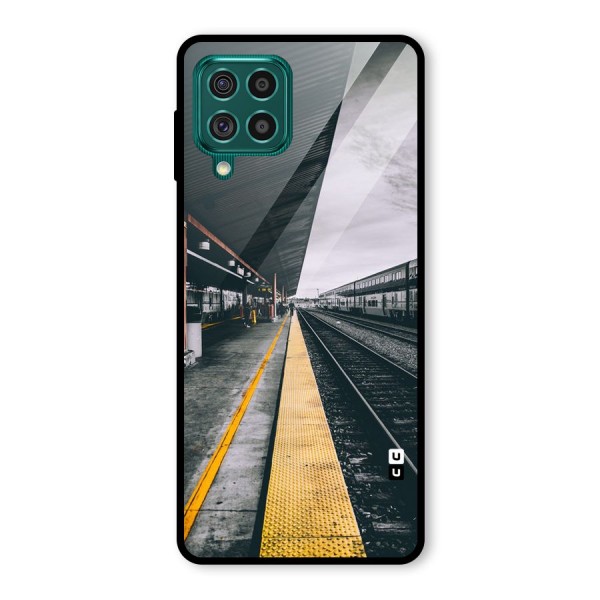 Railway Track Glass Back Case for Galaxy F62