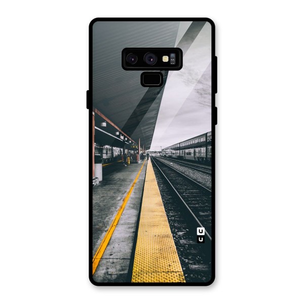 Railway Track Glass Back Case for Galaxy Note 9