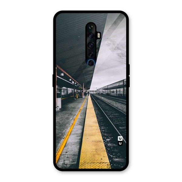 Railway Track Glass Back Case for Oppo Reno2 Z