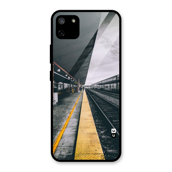 Railway Track Glass Back Case for Realme C11