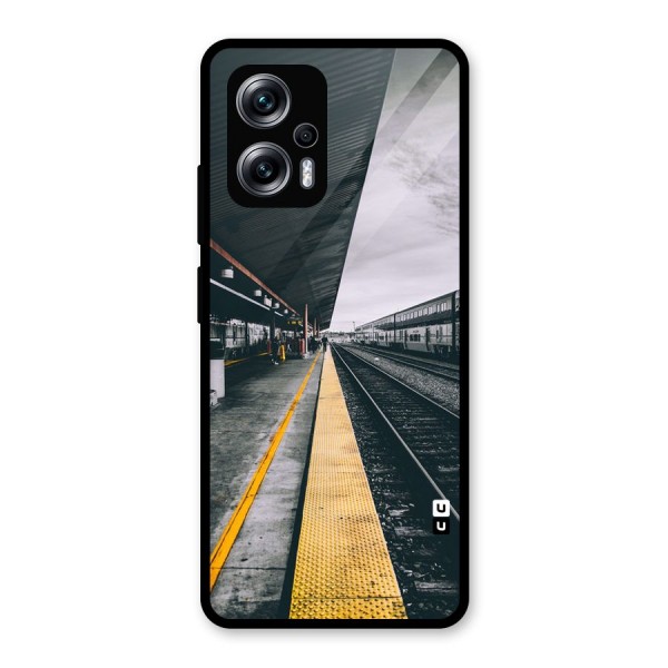 Railway Track Glass Back Case for Redmi K50i