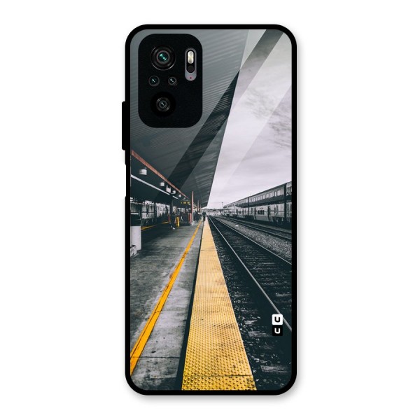 Railway Track Glass Back Case for Redmi Note 10