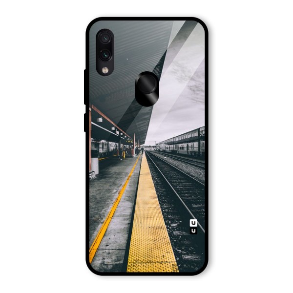 Railway Track Glass Back Case for Redmi Note 7