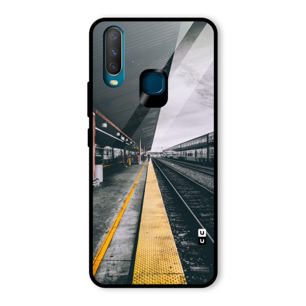 Railway Track Glass Back Case for Vivo Y15