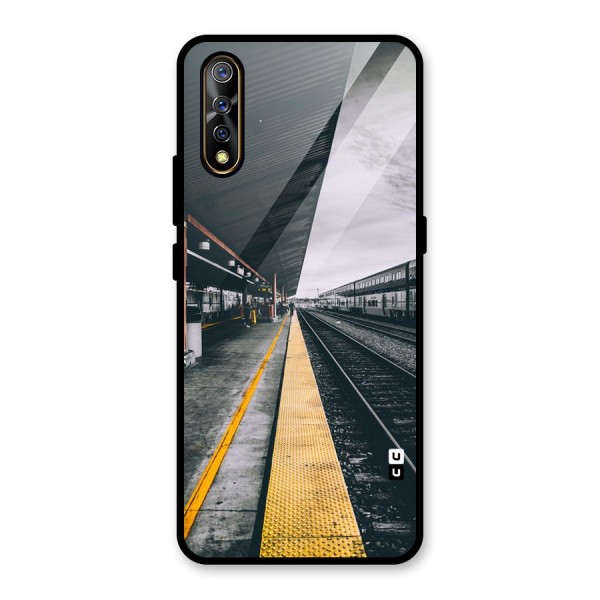 Railway Track Glass Back Case for Vivo Z1x