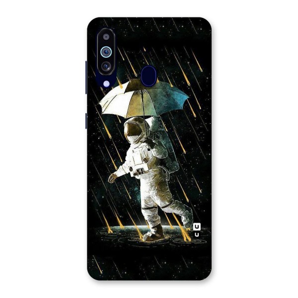 Rain Spaceman Back Case for Galaxy A60