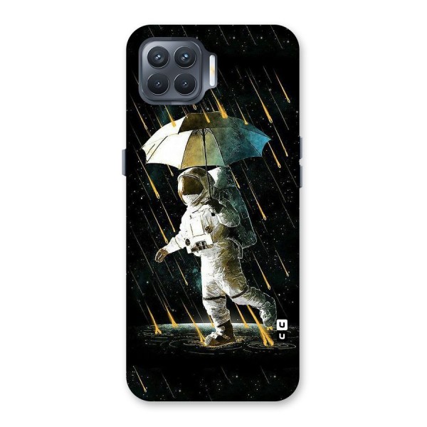 Rain Spaceman Back Case for Oppo F17 Pro