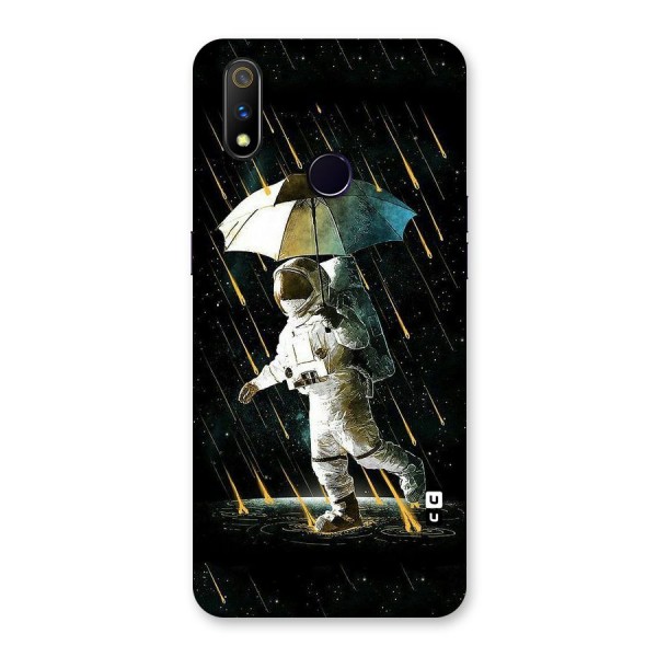 Rain Spaceman Back Case for Realme 3 Pro