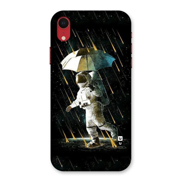 Rain Spaceman Back Case for iPhone XR