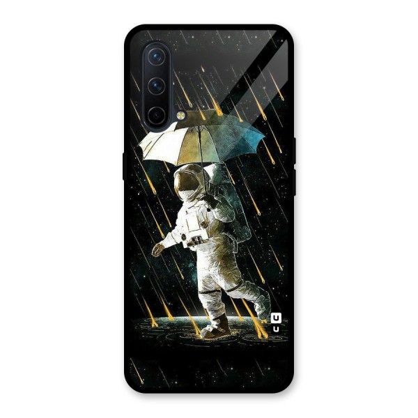 Rain Spaceman Glass Back Case for OnePlus Nord CE 5G