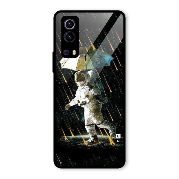 Rain Spaceman Glass Back Case for Vivo iQOO Z3