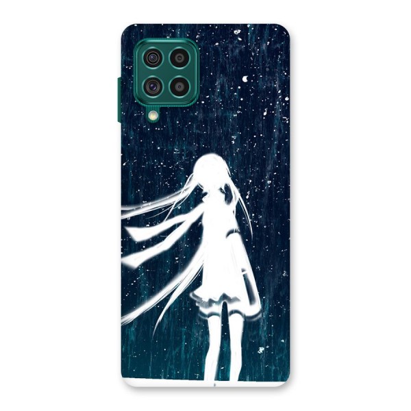 Rain White Girl Back Case for Galaxy F62