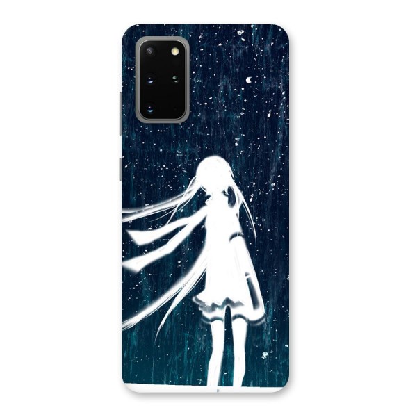 Rain White Girl Back Case for Galaxy S20 Plus