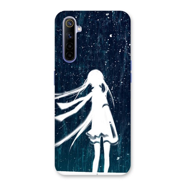 Rain White Girl Back Case for Realme 6