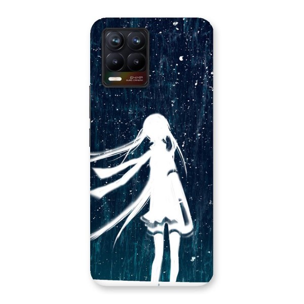 Rain White Girl Back Case for Realme 8