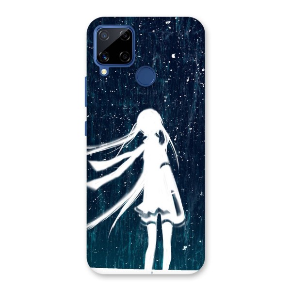 Rain White Girl Back Case for Realme C12