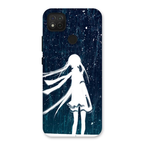 Rain White Girl Back Case for Redmi 9C