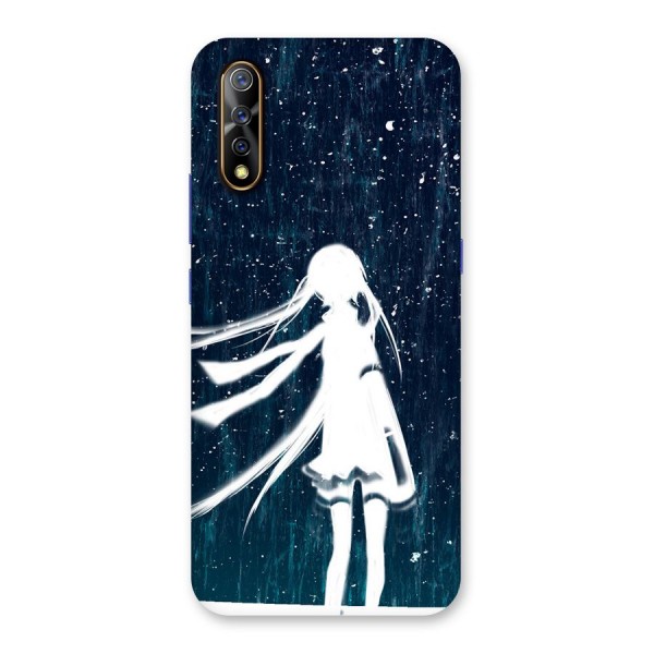 Rain White Girl Back Case for Vivo S1