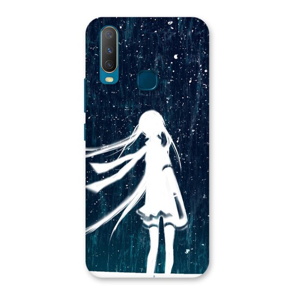 Rain White Girl Back Case for Vivo Y12