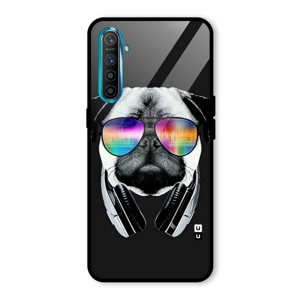 Rainbow Dog Swag Glass Back Case for Realme XT