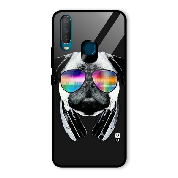 Rainbow Dog Swag Glass Back Case for Vivo Y15