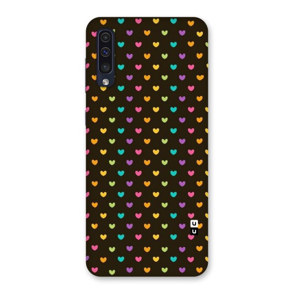 Rainbow Hearts Back Case for Galaxy A50