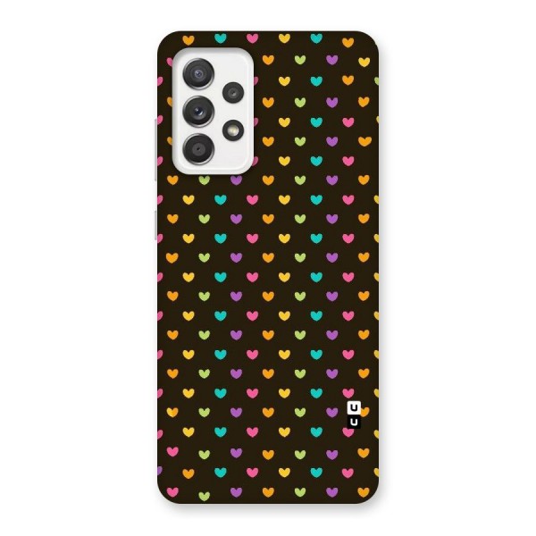 Rainbow Hearts Back Case for Galaxy A52