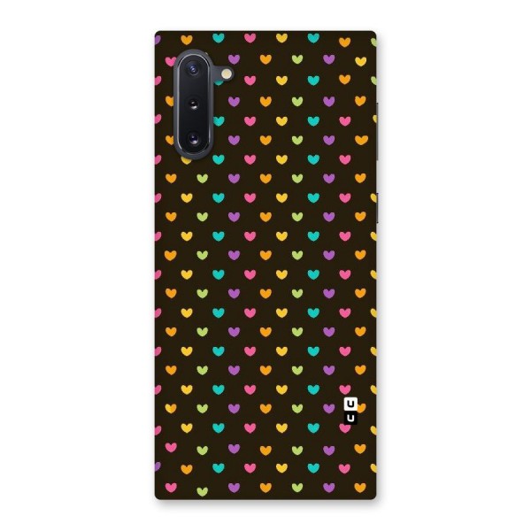 Rainbow Hearts Back Case for Galaxy Note 10