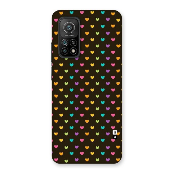 Rainbow Hearts Back Case for Mi 10T Pro 5G