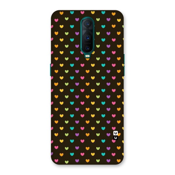 Rainbow Hearts Back Case for Oppo R17 Pro