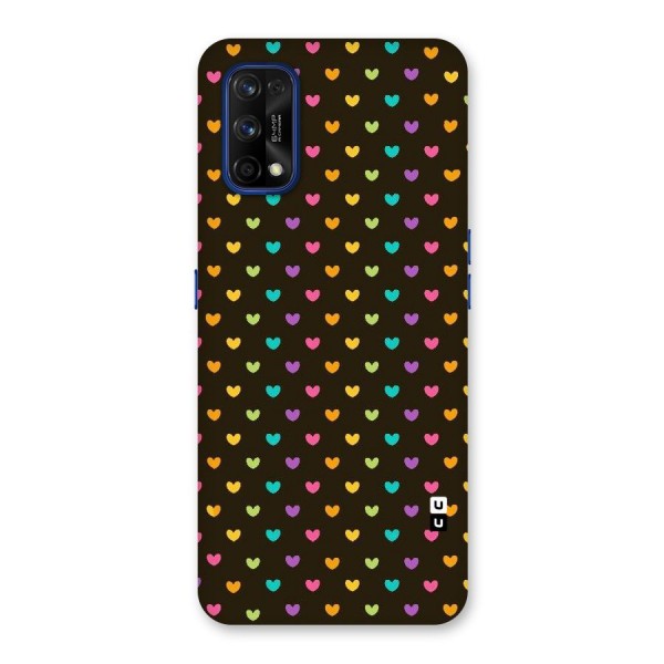 Rainbow Hearts Back Case for Realme 7 Pro