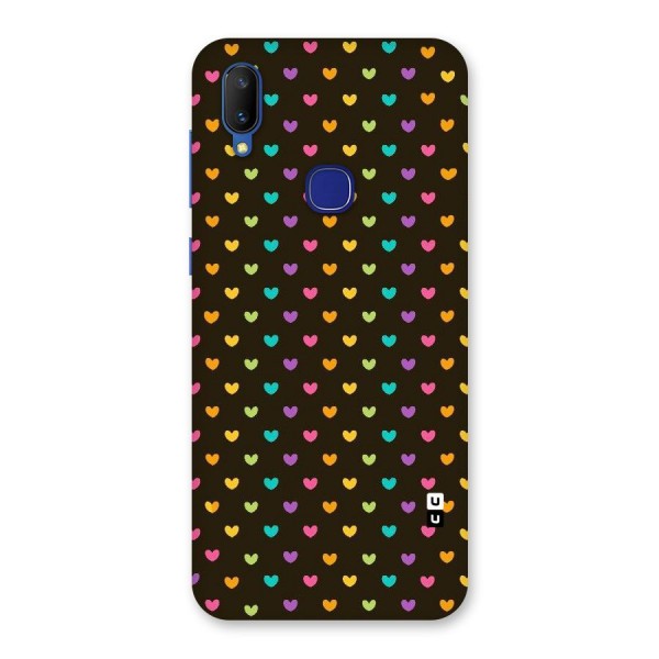 Rainbow Hearts Back Case for Vivo V11