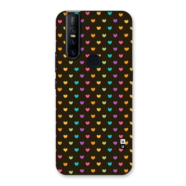 Rainbow Hearts Back Case for Vivo V15