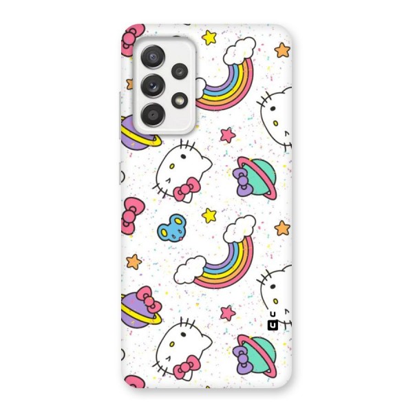 Rainbow Kit Tee Back Case for Galaxy A52