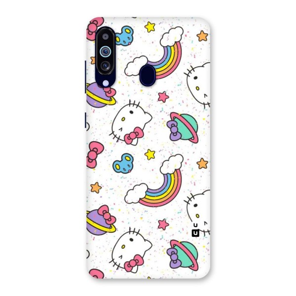 Rainbow Kit Tee Back Case for Galaxy A60