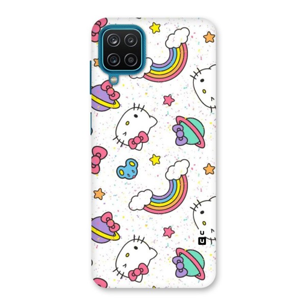 Rainbow Kit Tee Back Case for Galaxy F12