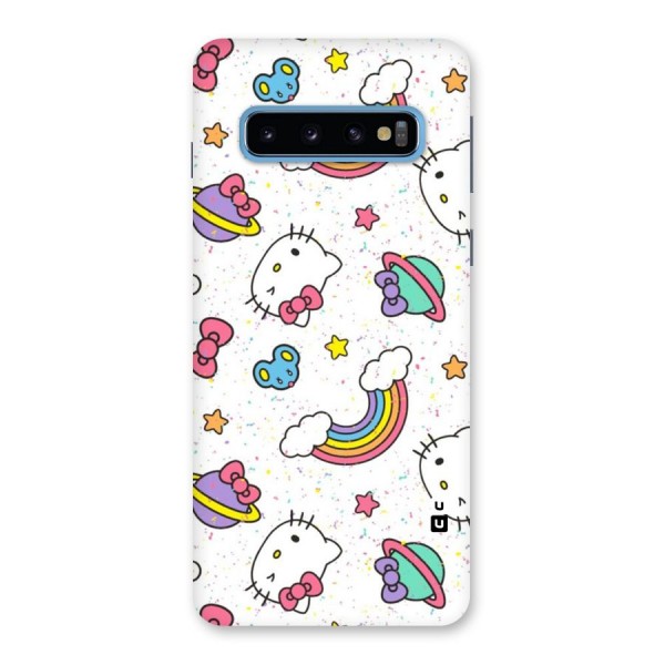 Rainbow Kit Tee Back Case for Galaxy S10