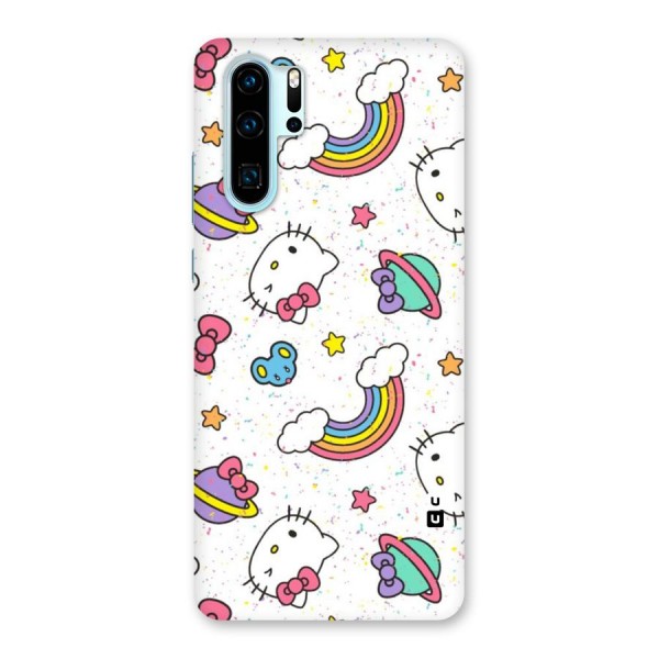 Rainbow Kit Tee Back Case for Huawei P30 Pro