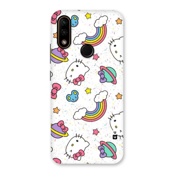 Rainbow Kit Tee Back Case for Lenovo A6 Note