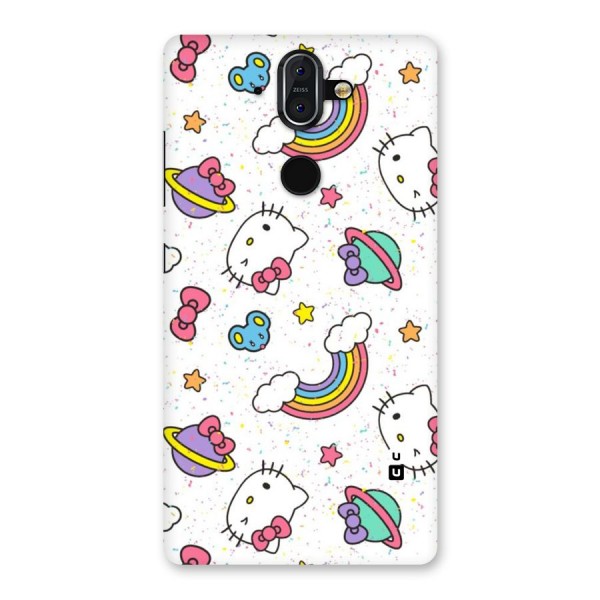 Rainbow Kit Tee Back Case for Nokia 8 Sirocco