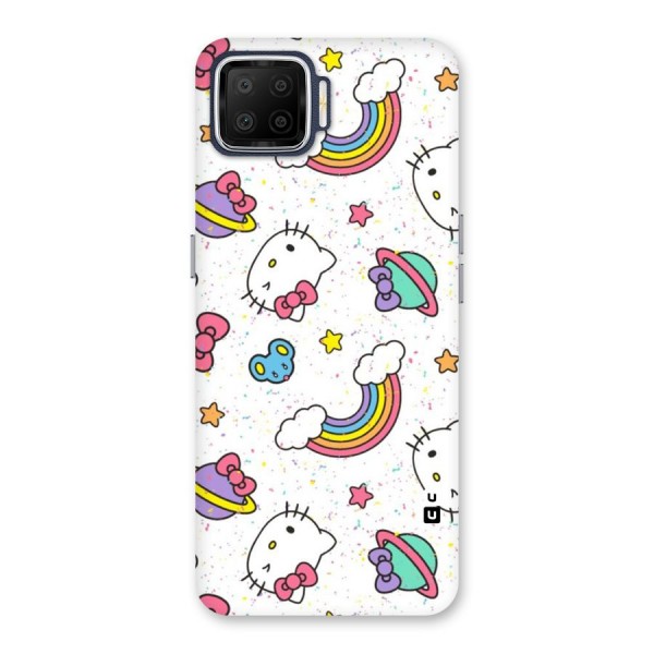 Rainbow Kit Tee Back Case for Oppo F17