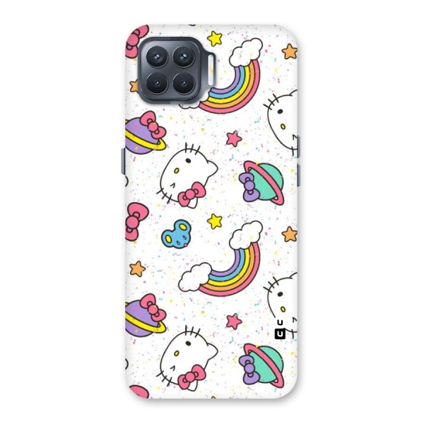 Rainbow Kit Tee Back Case for Oppo F17 Pro