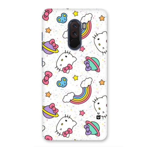 Rainbow Kit Tee Back Case for Poco F1