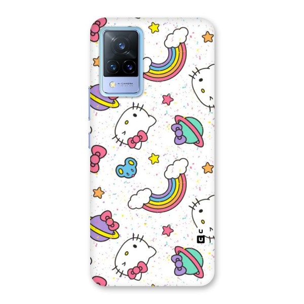 Rainbow Kit Tee Back Case for Vivo V21 5G