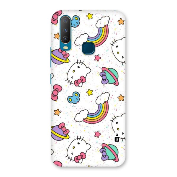 Rainbow Kit Tee Back Case for Vivo Y15