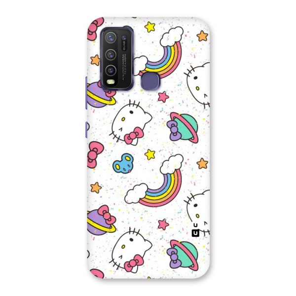 Rainbow Kit Tee Back Case for Vivo Y30