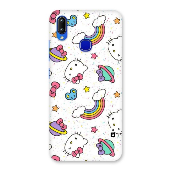 Rainbow Kit Tee Back Case for Vivo Y91