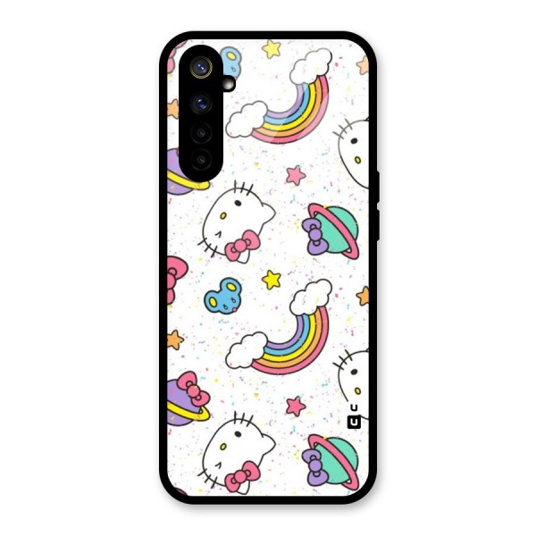 Rainbow Kit Tee Glass Back Case for Realme 6